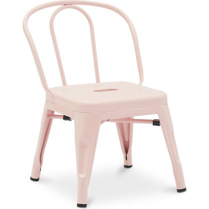 Buy Kid chair Bistrot Metalix Industrial Metal - New Edition Pink 60134 home delivery 