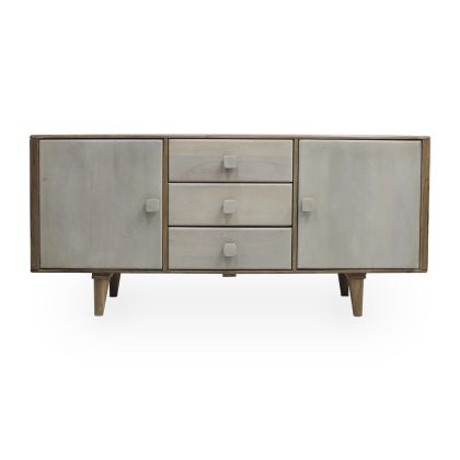 Buy Wooden Sideboard - Vintage Design - Iona Natural wood 60359 - in the EU 