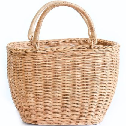 Buy Rattan Basket with Handles - Frinay Natural 61318 - in the EU 