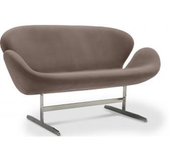 Buy Swin Sofa (2 seats) - Fabric Black 13911 in the Europe 