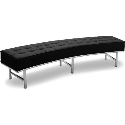 Buy Montes  Sofa Bench - Faux Leather Black 13700 - prices 