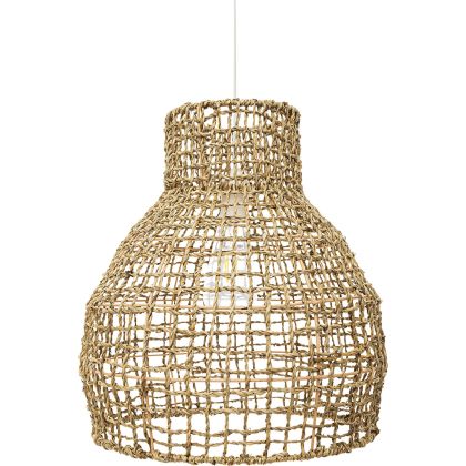 Buy Hanging Lamp Boho Bali Design Natural Rattan - Chi Natural wood 60031 with a guarantee