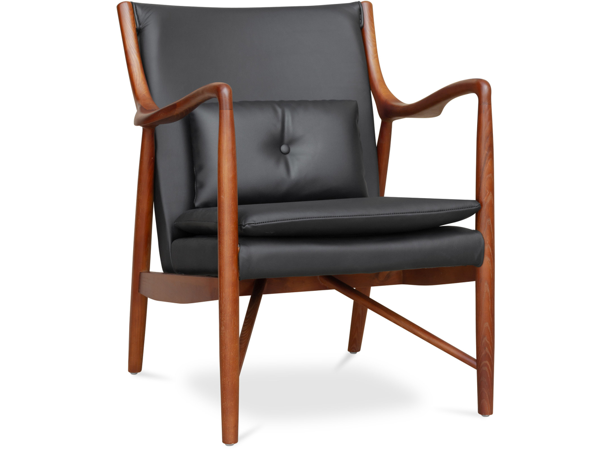 Buy Scandinavian design 45 Armchair Black 58424 at MyFaktory