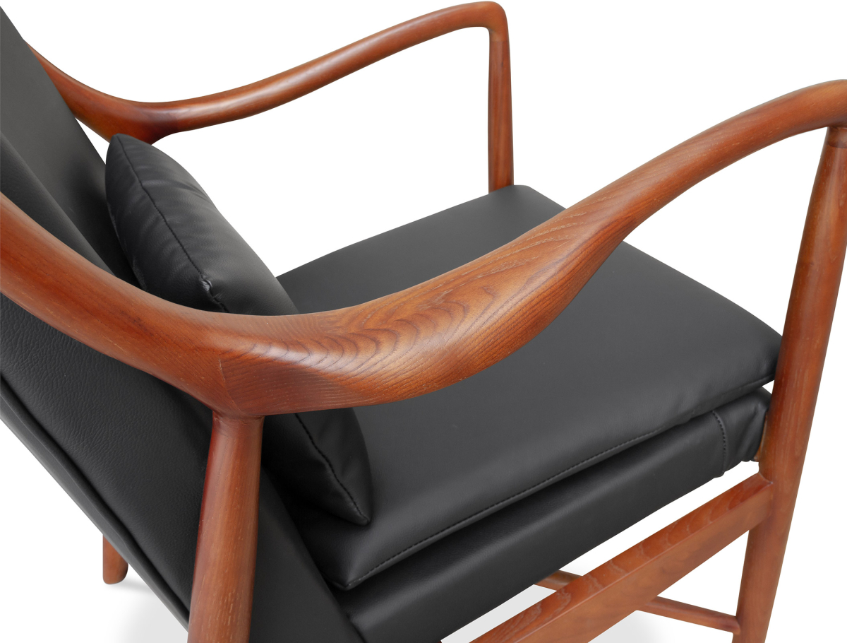 Buy Scandinavian design 45 Armchair Black 58424 - prices