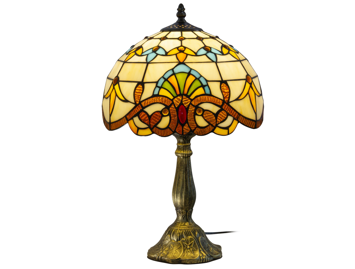 Buy Tiffany table lamp - Crystal Multicolour 59350 - prices