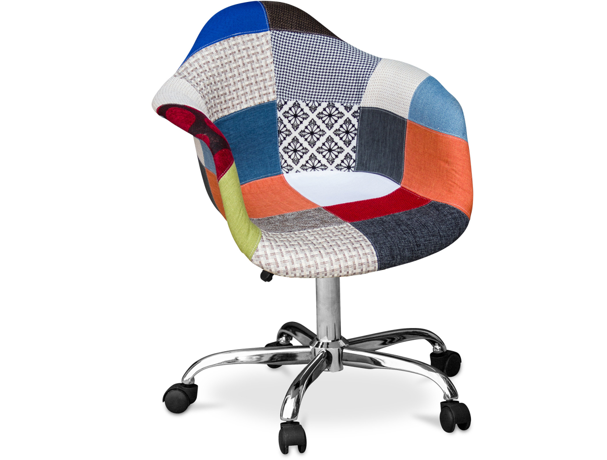 Buy Emery Office Chair - Patchwork Pixi  Multicolour 59868 in the Europe