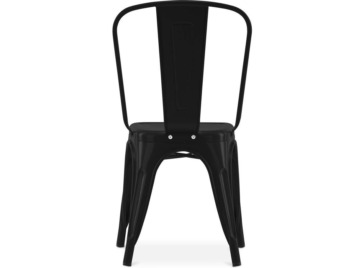Buy Dining chair Bistrot Metalix industrial Metal - New Edition Metallic bronze 60136 home delivery
