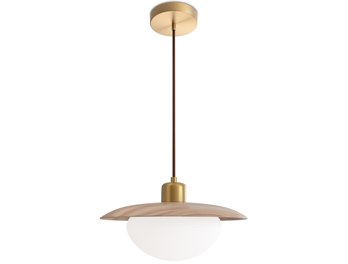 Buy Ceiling Pendant Lamp - Wood - Hapa Natural 61218 - in the EU