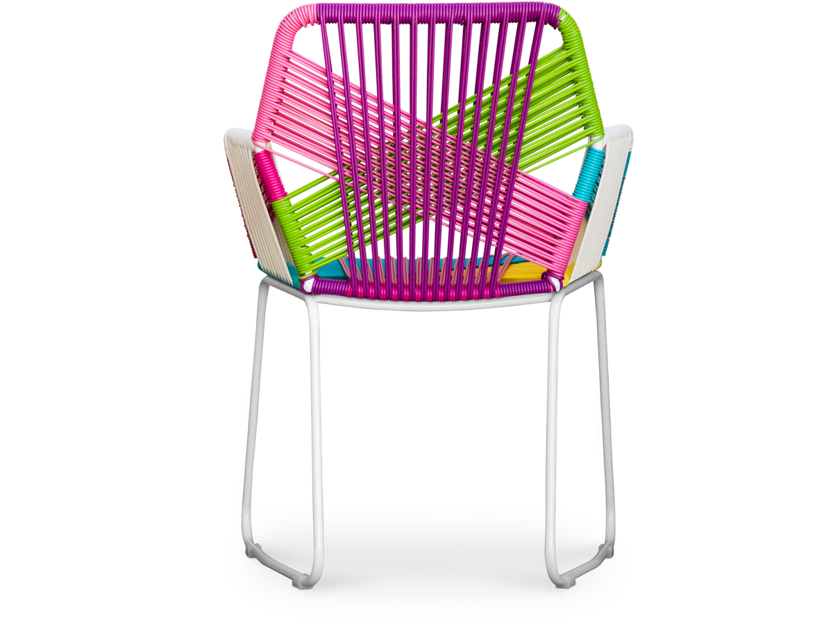 Buy Tropical Garden armchair - White Legs Multicolour 58537 - in the EU