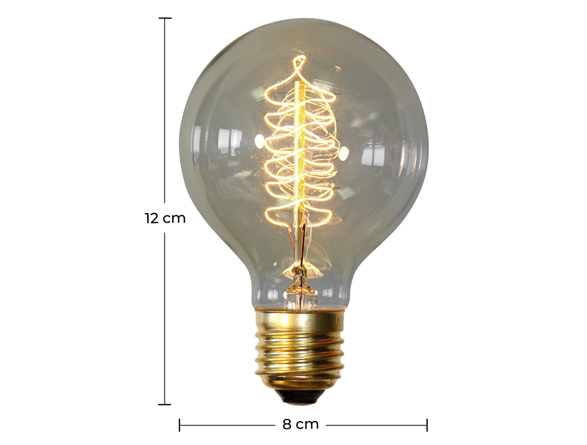 Buy Edison Spiral filaments Bulb Transparent 50779 at MyFaktory