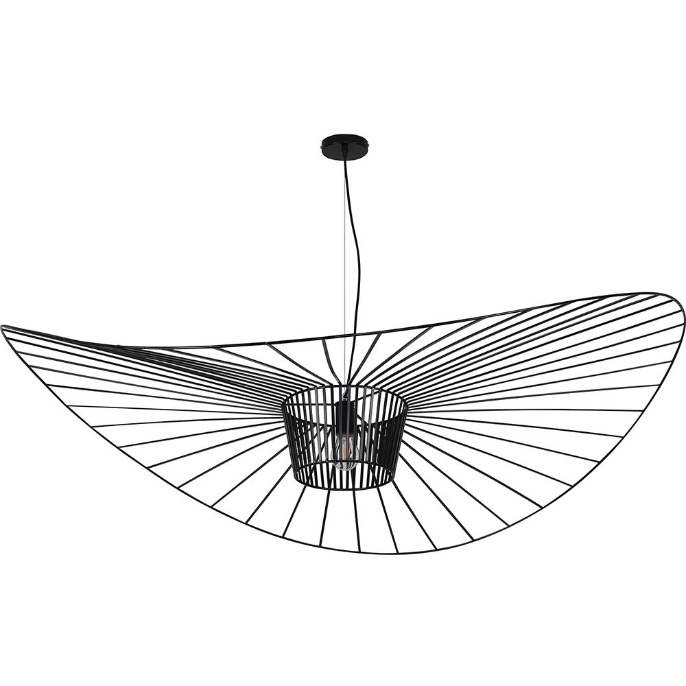  Buy Hanging Lamp Vertice - Metal - 140cm Black 59884 - in the EU