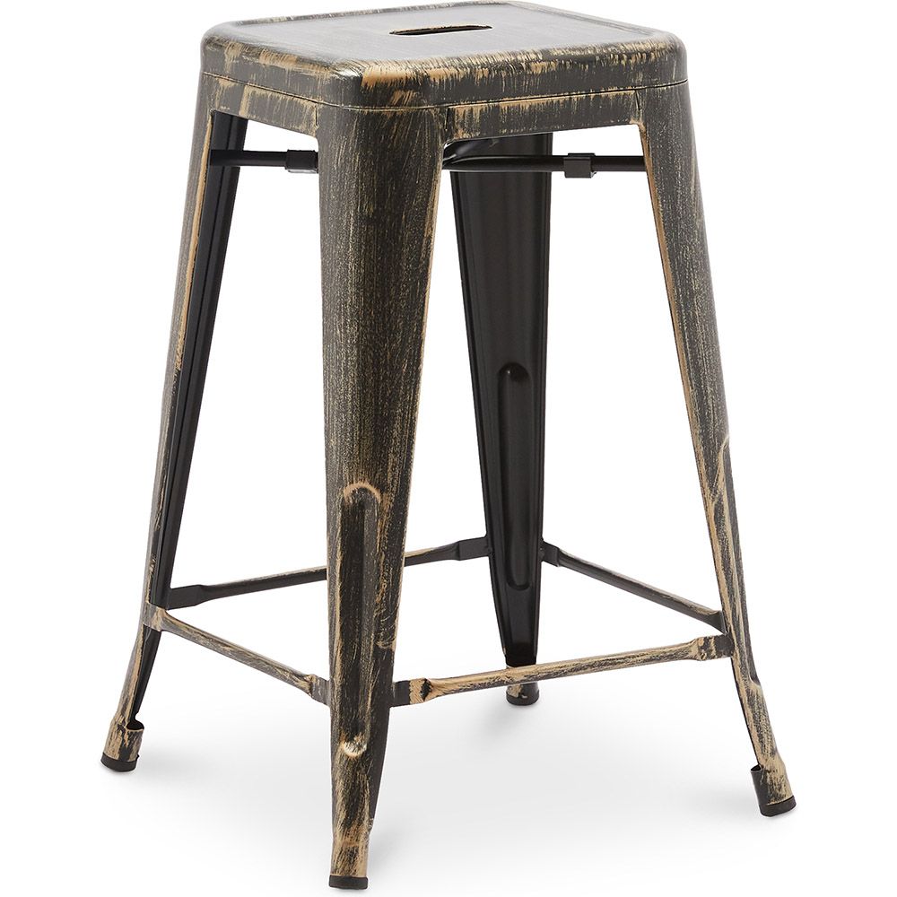  Buy Bar Stool Bistrot Metalix Industrial Design Metal - 60 cm - New Edition Metallic bronze 60122 - in the EU