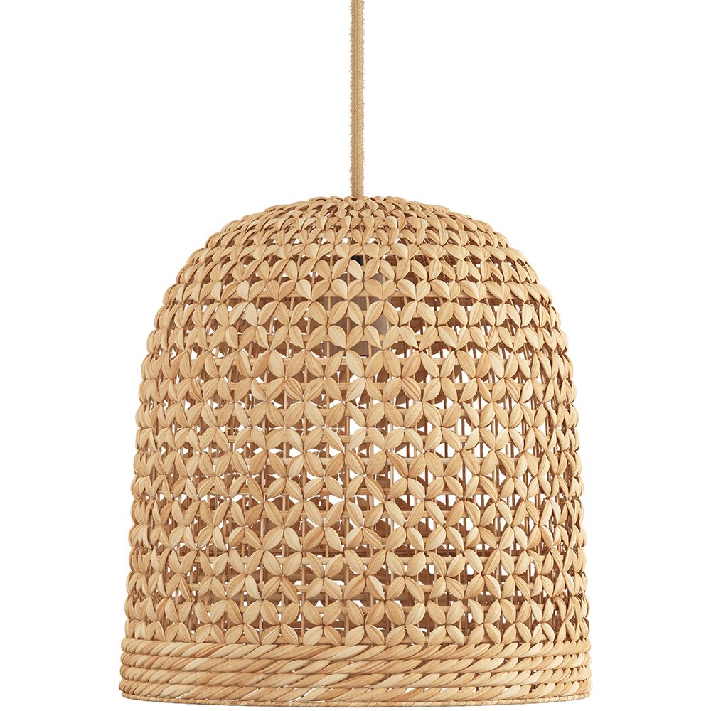  Buy Rattan Ceiling Lamp - Boho Bali Design Pendant Lamp - 50cm - Carva Natural 60635 - in the EU