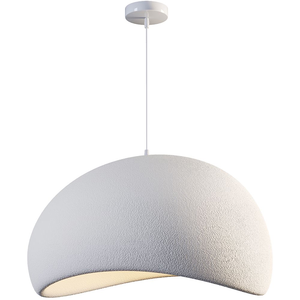  Buy Resin Pendant Lamp - 40CM - Moon White 60671 - in the EU