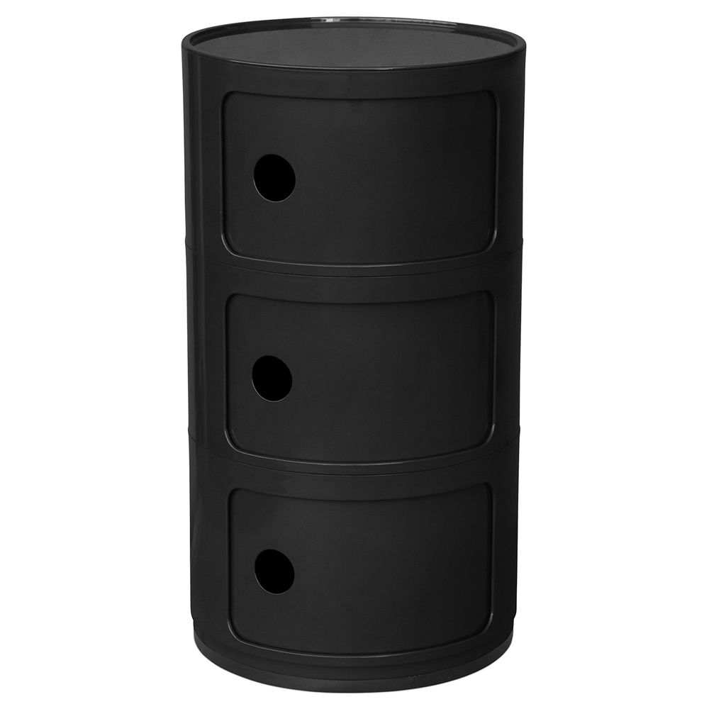  Buy Storage Container Furniture - 3 Drawers - Sares Black 54283 - in the EU